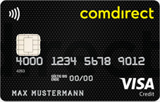 Kreditkarte aus Comdirect